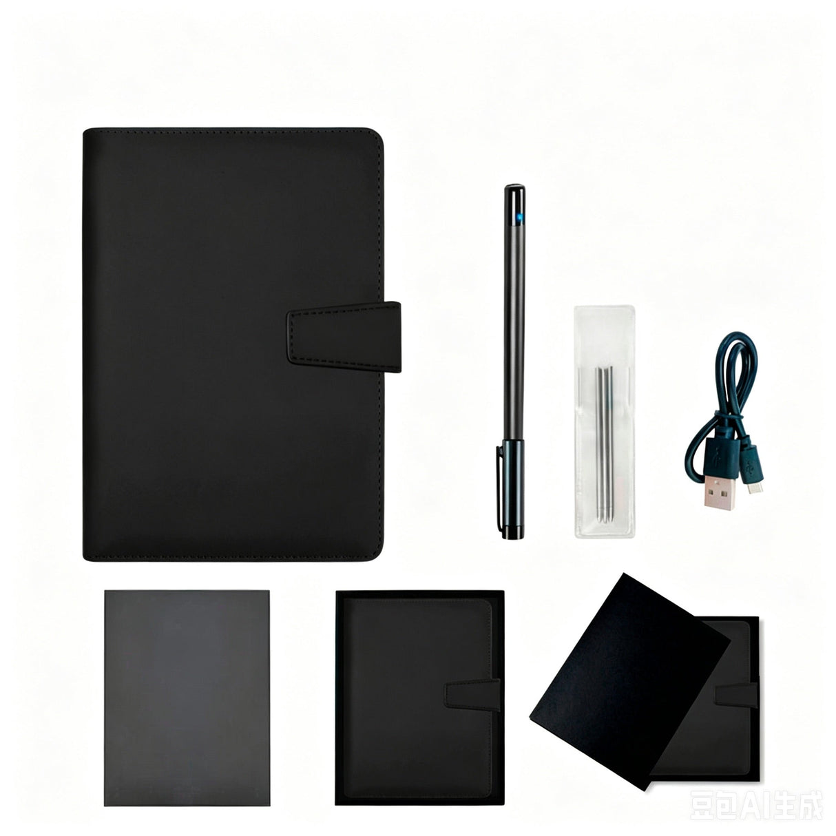 A5 Loose-leaf Smart Digital Notebook Set - Yorkn Inc✅