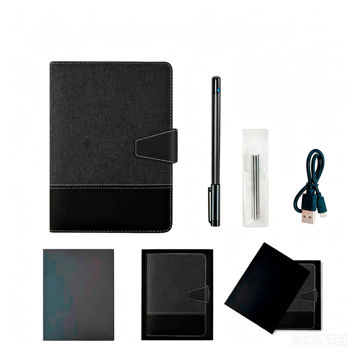 A5 Loose-leaf Smart Digital Notebook Set - Yorkn Inc✅