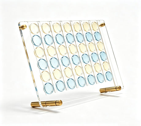 Acrylic Connect 4 Game - Yorkn Inc✅