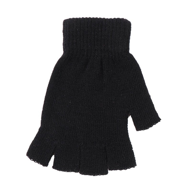 Acrylic Half Finger Fingerless Gloves - Yorkn Inc✅