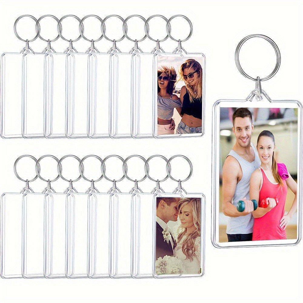 Acrylic Photo Frame Keychain - Yorkn Inc✅