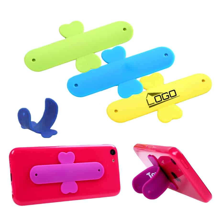 Adhesive Silicone Slap Phone Stand/ Holder/ Support - Yorkn Inc✅