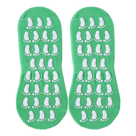 Adult Anti Slip White Adhesive Socks - Yorkn Inc✅