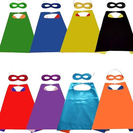 Adults Cape And Mask Set - Yorkn Inc✅