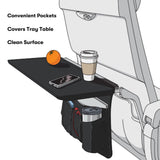 Airline Tray Table Cover With Pockets - Yorkn Inc✅