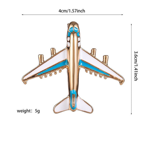 Airplane Ship Lapel Pins - Yorkn Inc✅