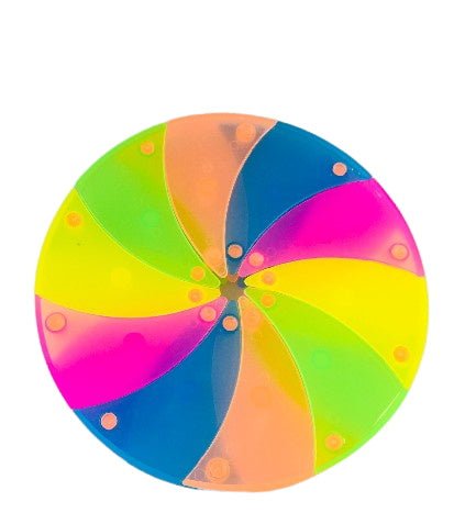 All - white Expanding Flying Disc - Yorkn Inc✅