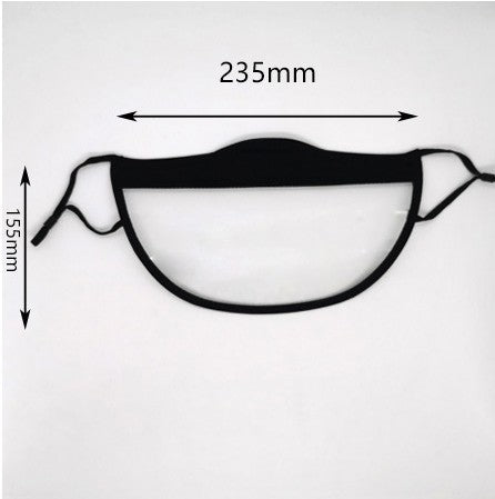 Anti - fog Clear Window Face Mask - Yorkn Inc✅
