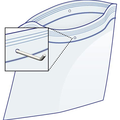 Bag With A Ziplock Enclosure - Yorkn Inc✅