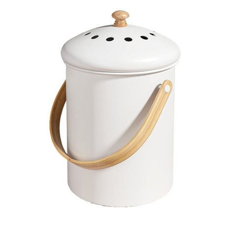 Bamboo Countertop Compost Bin - Yorkn Inc✅