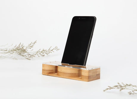Bamboo Phone Holder - Yorkn Inc✅