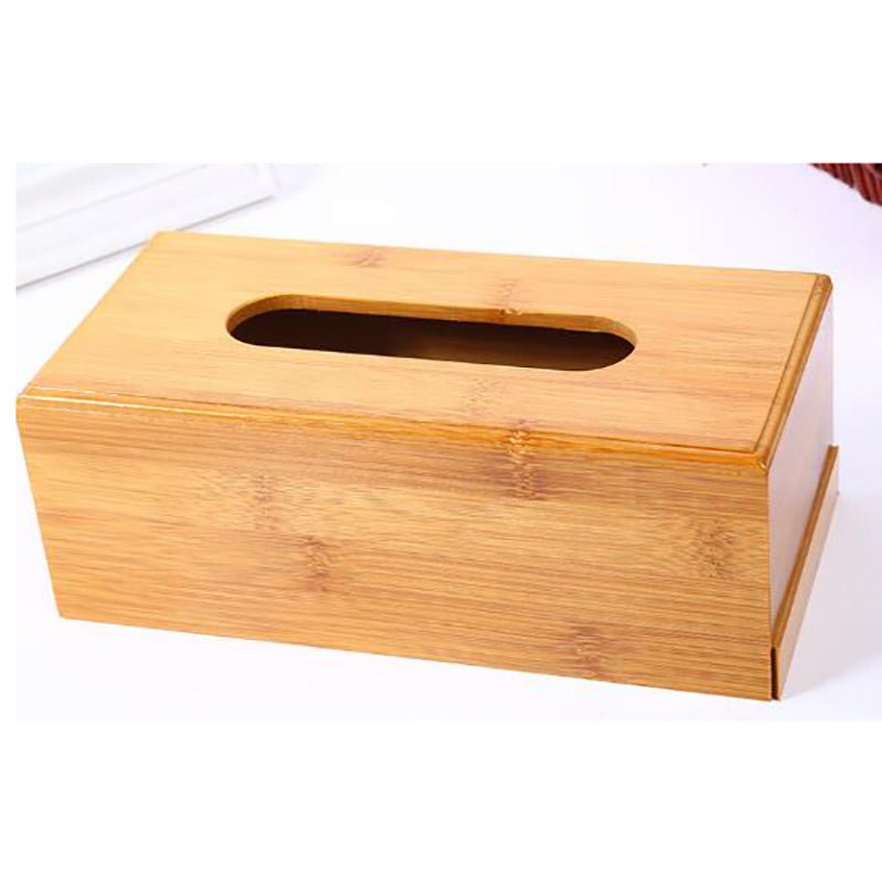 Bamboo Tissue Box - Yorkn Inc✅