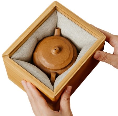 Bamboo Wood Storage Box With Lid - Yorkn Inc✅