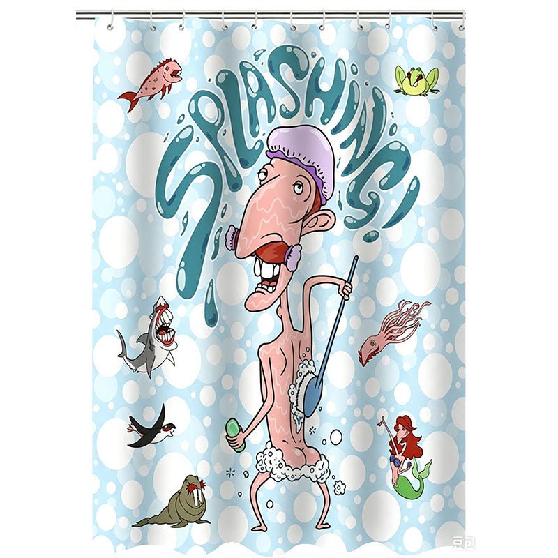 Bathroom Shower Curtain - Yorkn Inc✅