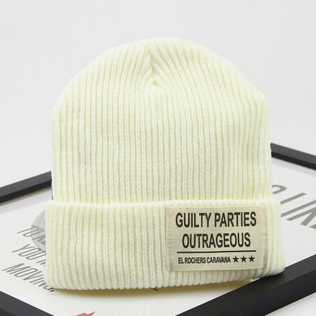 Beanie With Label Logo - Yorkn Inc✅