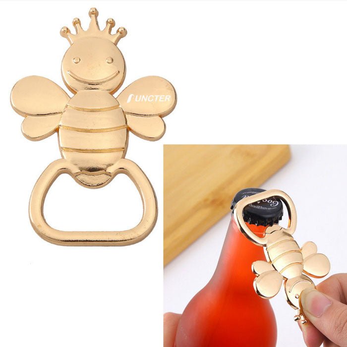 Bee Shape Metal Bottle Opener - Yorkn Inc✅