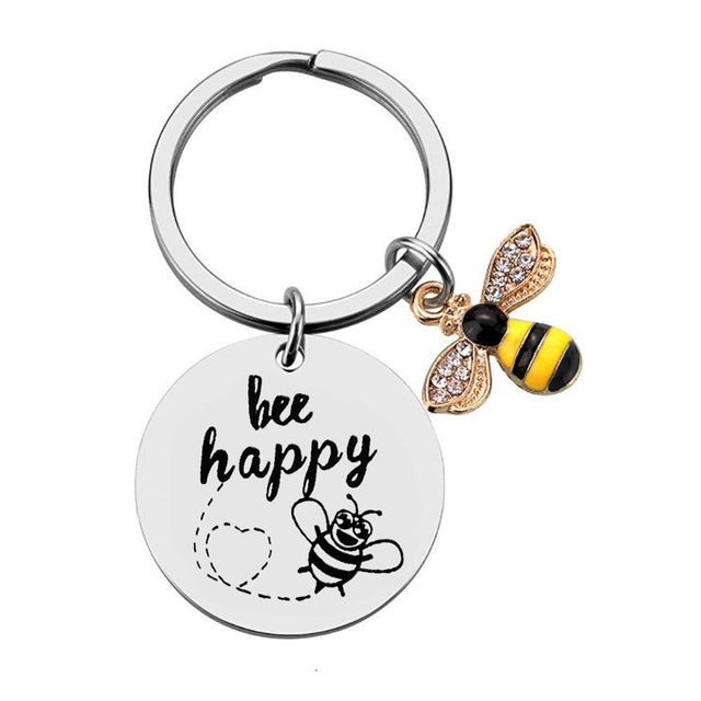 Bee W Flower Key Tag - Yorkn Inc✅