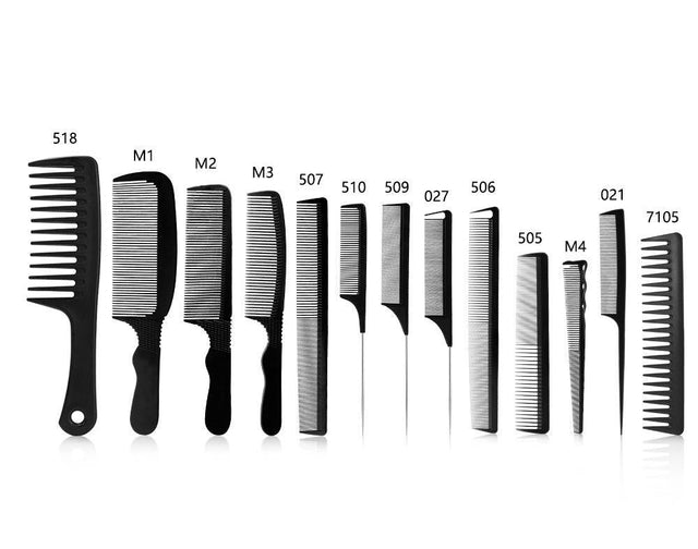 Black Carbon Wide Tooth Comb - Yorkn Inc✅