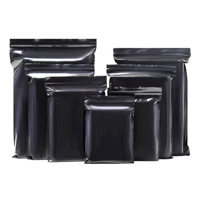 Black Self - sealing Bag - 6 X 9" - Yorkn Inc✅