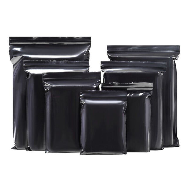Black Self - sealing Bag - 6 X 9" - Yorkn Inc✅