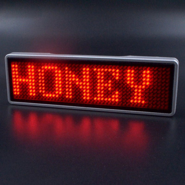 Bluetooth Programmable Led Name Badge - Yorkn Inc✅