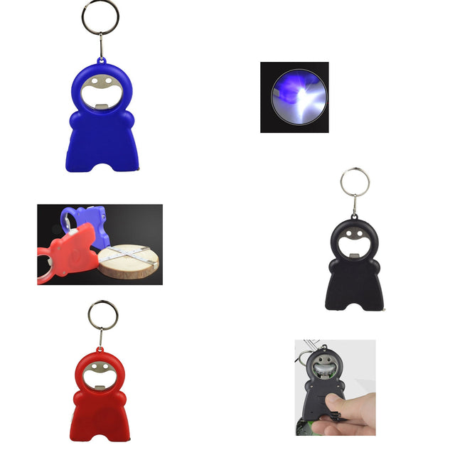 Bottle Opener Led Light Tape Key Chain - Yorkn Inc✅