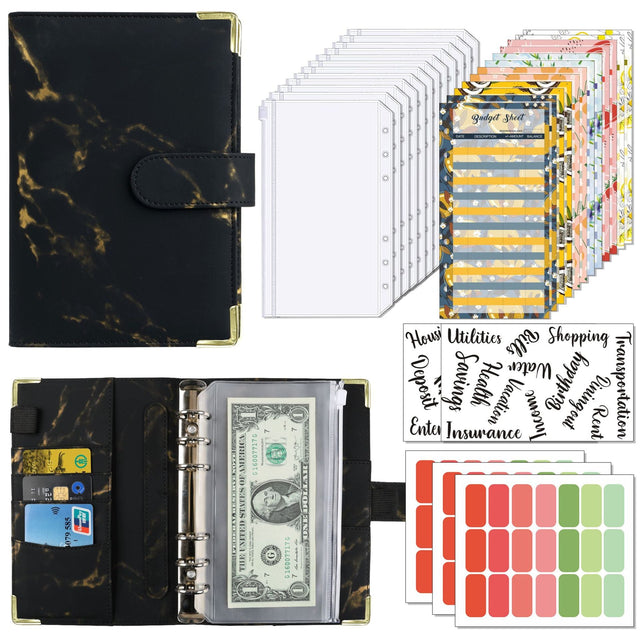 Budget Binder With Zipper Envelope - Yorkn Inc✅