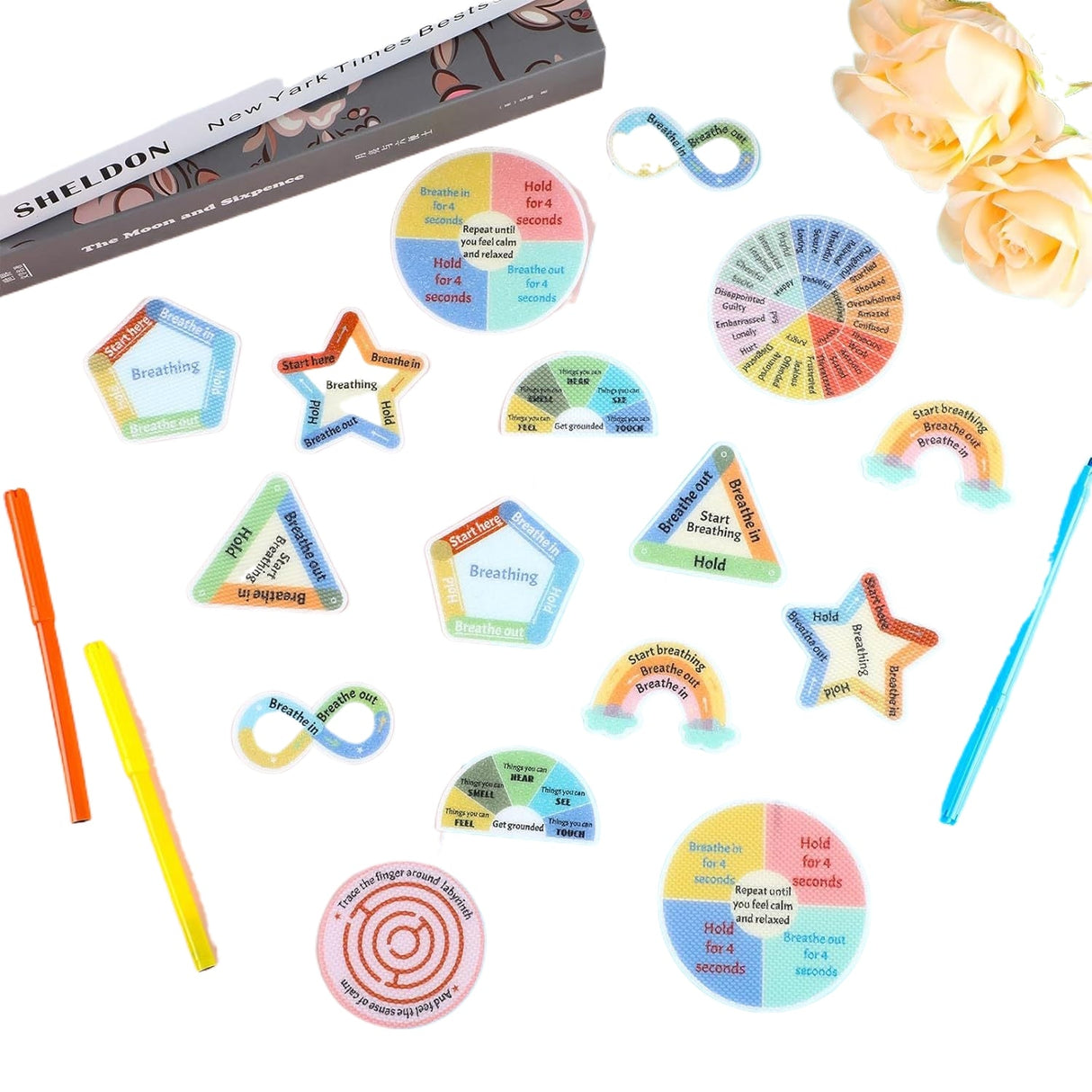 Calm Stickers Can Be Customized - Yorkn Inc✅