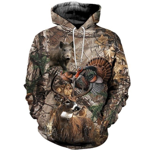 Camo Hunting Hoodie - Yorkn Inc✅