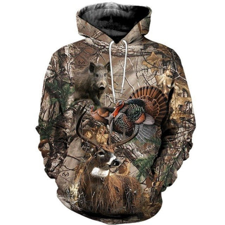 Camo Hunting Hoodie - Yorkn Inc✅