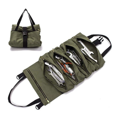 Canvas Bag Tool Roll Pouch - Yorkn Inc✅