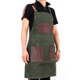 Canvas Heavy Duty Shop Adjustable Apron - Yorkn Inc✅