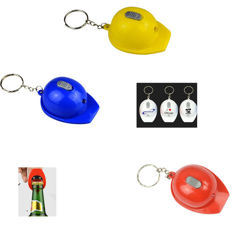 Cap Shaped Led Light Bottle Opener Key Chain - Yorkn Inc✅
