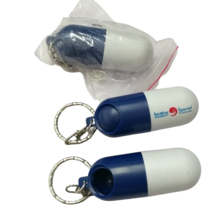 Capsule Shaped Keychain - Yorkn Inc✅