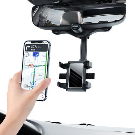 Car Rearview Mirror Phone Holder - Yorkn Inc✅