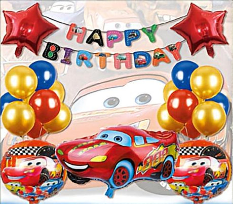 Cars Race - o - rama Balloon Kit - Yorkn Inc✅