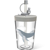 Cartoon Head Straw Cup - Yorkn Inc✅