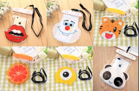 Cartoon Waterproof Phone Bag - Yorkn Inc✅