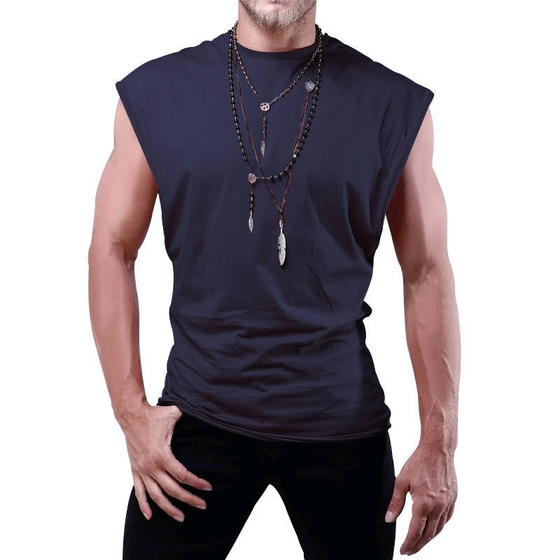 Casual Cap - sleeve Tank Top - Yorkn Inc✅