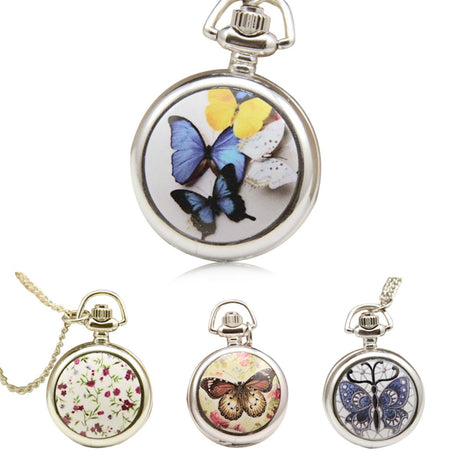 Chain Necklace Watch With Pendant - Yorkn Inc✅
