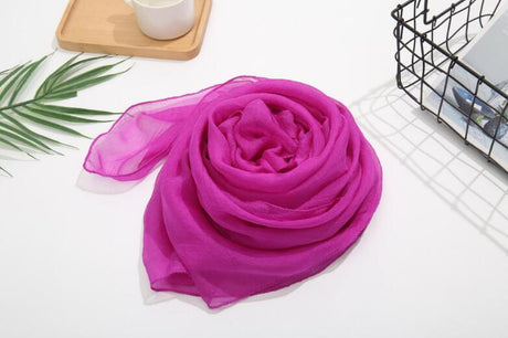 Chiffon Scarf For Lady - Yorkn Inc✅