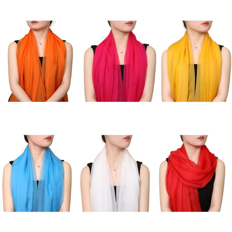 Chiffon Scarf For Women - Yorkn Inc✅