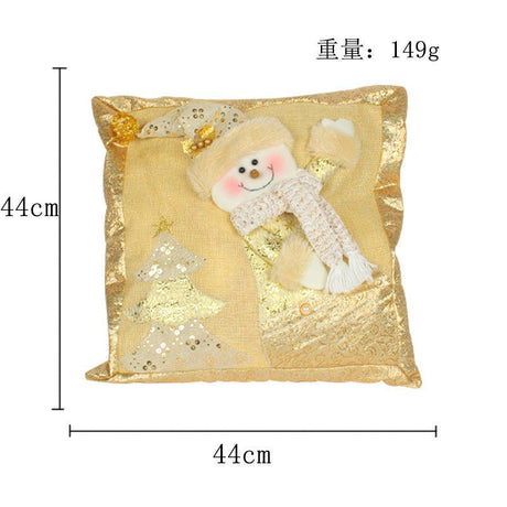 Christmas Snowman Throwing Pillow - Yorkn Inc✅