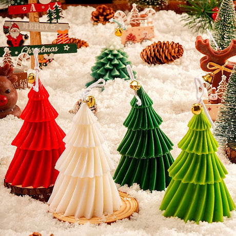 Christmas Tree Shaped Scented Candle - Yorkn Inc✅