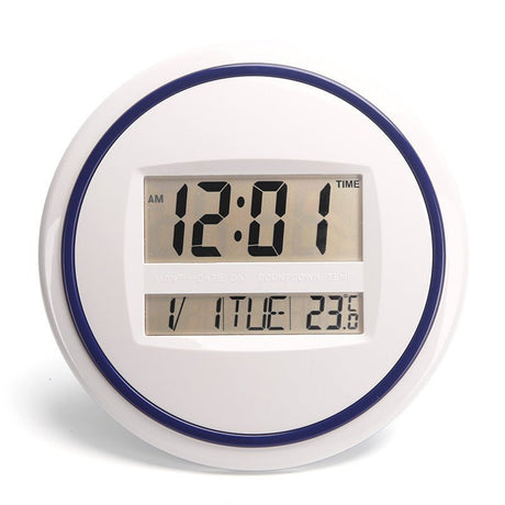 Circular Thermometer Alarm Clock - Yorkn Inc✅