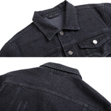 Classic Collared Denim Jacket - Yorkn Inc✅