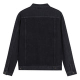 Classic Collared Denim Jacket - Yorkn Inc✅