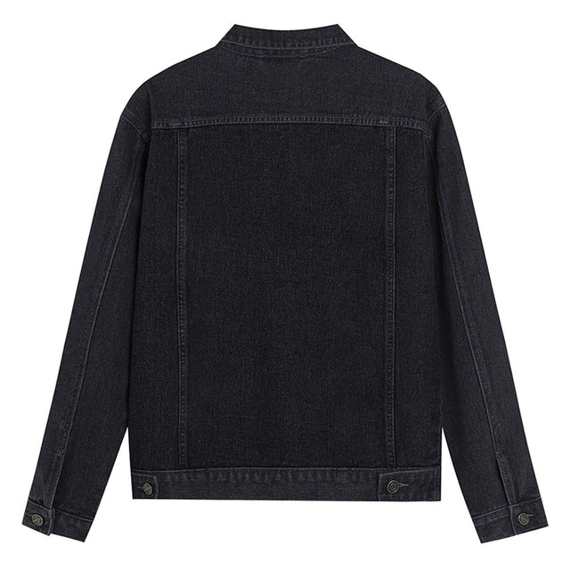 Classic Collared Denim Jacket - Yorkn Inc✅