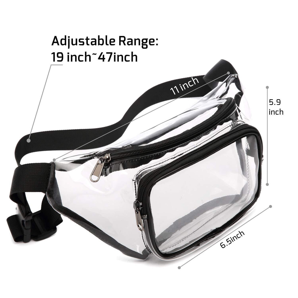 Clear Fanny Pack Stadium Waist Pack - Yorkn Inc✅