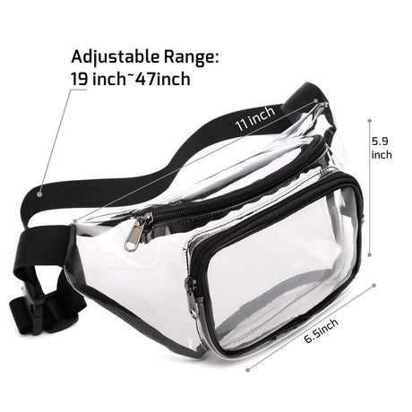 Clear Fanny Pack Stadium Waist Pack - Yorkn Inc✅